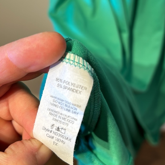 Haptics by Holly Harper Size 1x SOFT & STRETCHY EUC knee length higher waist - Picture 7 of 8